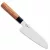 KAI Seki Magoroku Red Wood Santoku szakácskés 17cm (MGR-0170S)