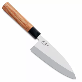   KAI Seki Magoroku Red Wood Deba szakácskés 15,5cm (MGR-0155D)