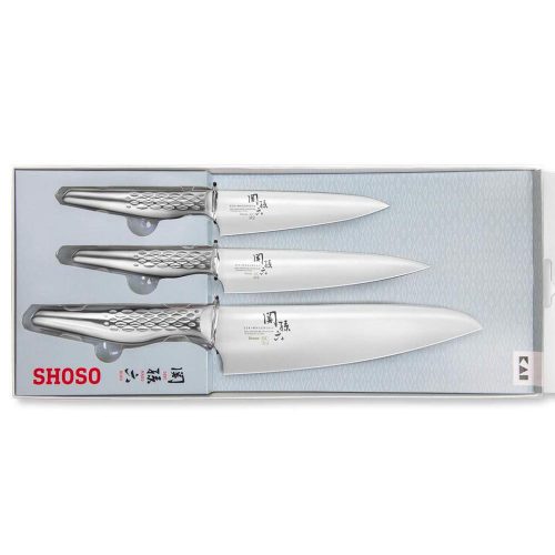 KAI Seki Magoroku Shoso 3 darabos késkészlet (AB-5163 + AB-5161 + AB-5158) (51S-300)