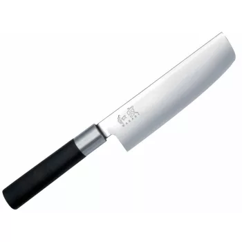KAI Wasabi Black Nakiri szakácskés 16,5cm (6716N)