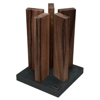   KAI Stonehenge késtartó diófából, gránit talppal (5 oszlop) (STH-4)