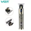 VGR V-983 Professzionális zezeték nélküli hajvágó és kontúrvágó – T-pengével, 0 mm vágás, 1500 mAh akkumulátor, 200 perc üzemidő