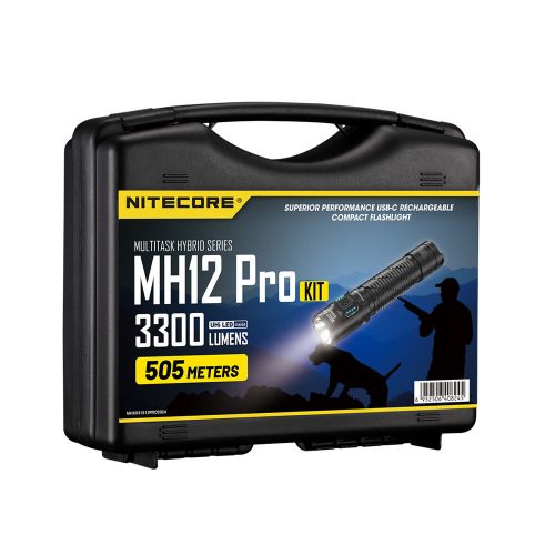 Nitecore Vadászlámpa Szett MH12 PRO (+1x 21700) UHi 40 LED (3300 lumen)