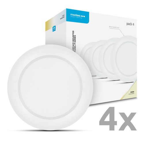 Modee LED Panel Kerek - Felszerelhető P-series 12W 4000K (1320 lumen) P4 ERP