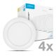 Modee LED Panel Kerek - Felszerelhető P-series 12W 6000K (1320 lumen) P4 ERP
