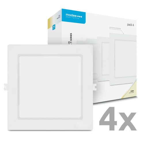 Modee LED Panel Négyzet - Beépíthető P-series 18W 4000K (1980 lumen) P4 ERP