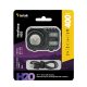 Technik Fejlámpa H20 + fókusz (akkumulátoros) XPG-2 LED + micro USB (400 lumen)