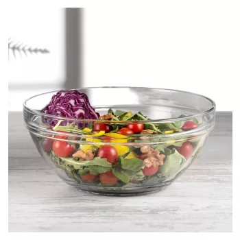 Leveses salátás üveg tál 2,5L 53583 AKCIÓ