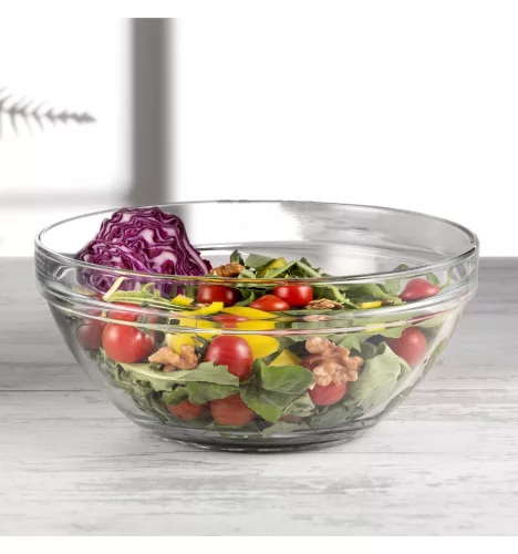Leveses salátás üveg tál 2,5L 53583 AKCIÓ