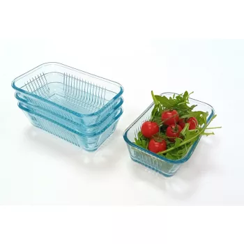 Kínáló-salátás tál üveg 480ml 53618/1205633