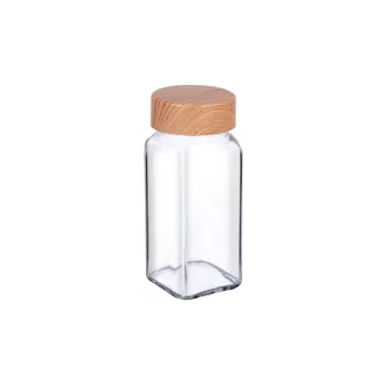 Üveg fűszertartó szett 12db 140ml S-325