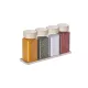 Fűszertartó szett 4db tartóval 140ml S-724