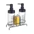 Szappanadagoló üveg 2db fém állvánnyal szivaccsal 500ml S-1246