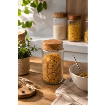 Üveg ételtároló 1000ml S-2049