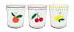 Pohár vizes Velo Fruit 3db 315ml M106550
