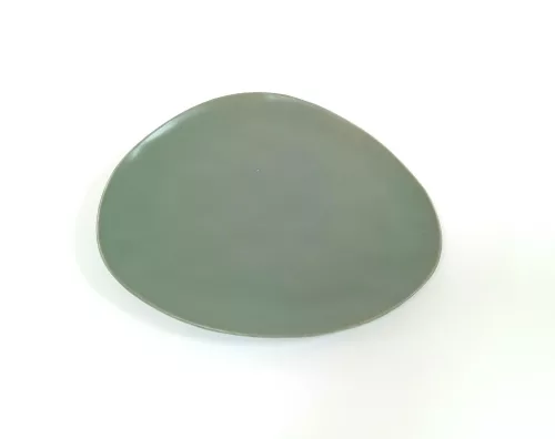 Tányér lapos kerámia Trior mentazöld 30cm 322