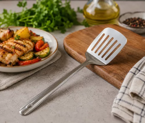 Fordító lapát rozsdamentes Happy Cooking RS-1058