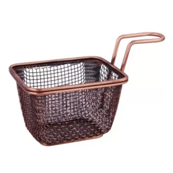   Hasábburgonya tálaló kosár rozsdamentes Happy Cooking RS-1369