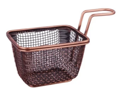 Hasábburgonya tálaló kosár rozsdamentes Happy Cooking RS-1369