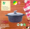 Lábas márvány bevonat 4,1L üveg fedővel Happy Cooking RS-1198