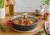 Lábas alacsony márvány bevonat 4,8L üveg fedővel Happy Cooking RS-1202