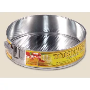 Tortaforma kör alakú csatos 26cm texturált aljjal 162-104