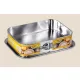 Tortaforma téglalap alakú csatos 34x24cm texturált aljjal 162-18
