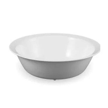 Salátás tálka műanyag 14cm fehér