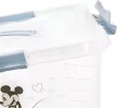 Tárolódoboz tetővel 10L Mickey Mouse átlátszó