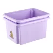 Tárolódoboz tetővel  15L Kapibara lila 1224052533700