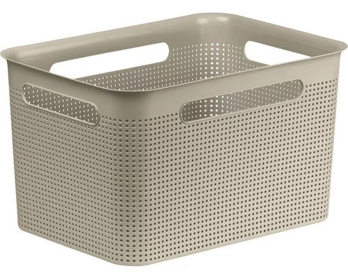 Tárolókosár 16L Brisen cappuccino 1023907422