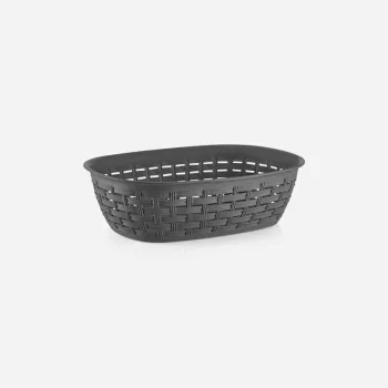 Kosár kenyértartó rattan 2L 05207