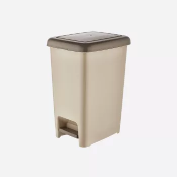 Szemetes pedálos 25L Slim 01043