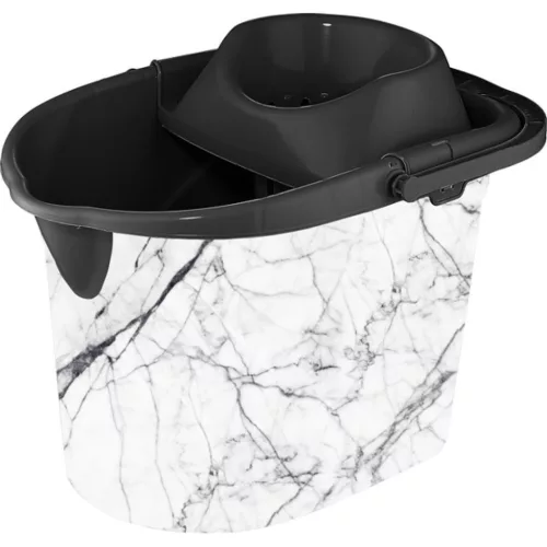 Felmosóvödör csavaróval 13L dekoros 381