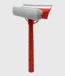 Ablaktisztító lehúzó fej gumiéllel szivaccsal nyeles 22cm ZP-168
