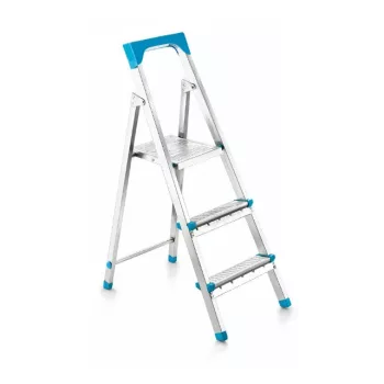 Létra fém 2+1 lépcsős 11002