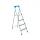 Létra fém 3+1 lépcsős 11003