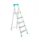 Létra fém 4+1 lépcsős 11004
