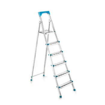 Létra fém 5+1 lépcsős 11005