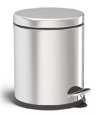 Szemetes pedálos króm 20L 83006