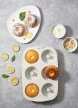 Szilikon sütőforma szett virág muffin fánk 6db 30010-2