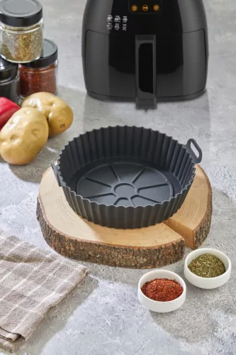Szilikon airfryer betét 20cm kerek 30201