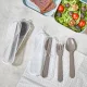 Evőeszköz szett műanyag tartóban L-00906