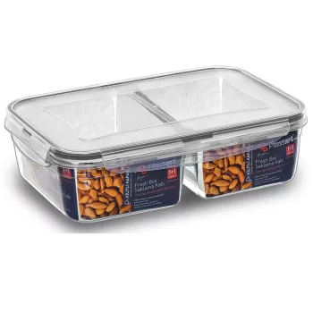 Ételtároló osztott 2x1L LC-525
