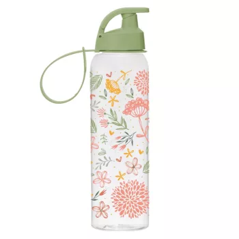 Kulacs virág mintás hordozó foganytúval 750ml 161405-157