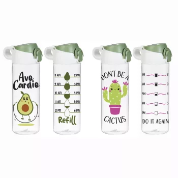 Kulacs avokádó kaktusz mintás 750ml 161686-302