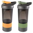 Kulacs & shaker 500ml zöld sárga 161882-150