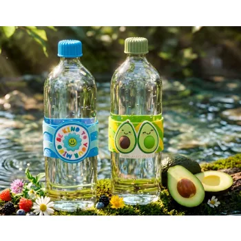 Kulacs üveg 750ml szilikon markolattal 111660-602