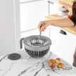 Keverőtál fröccsenésgátló tetővel 3L BNM-0971