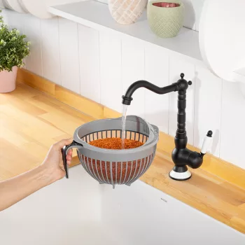 Rizsmosó tál szűrővel 3L BNM-2777